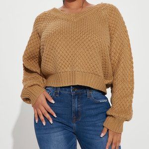 Cute Fall V neck Sweater